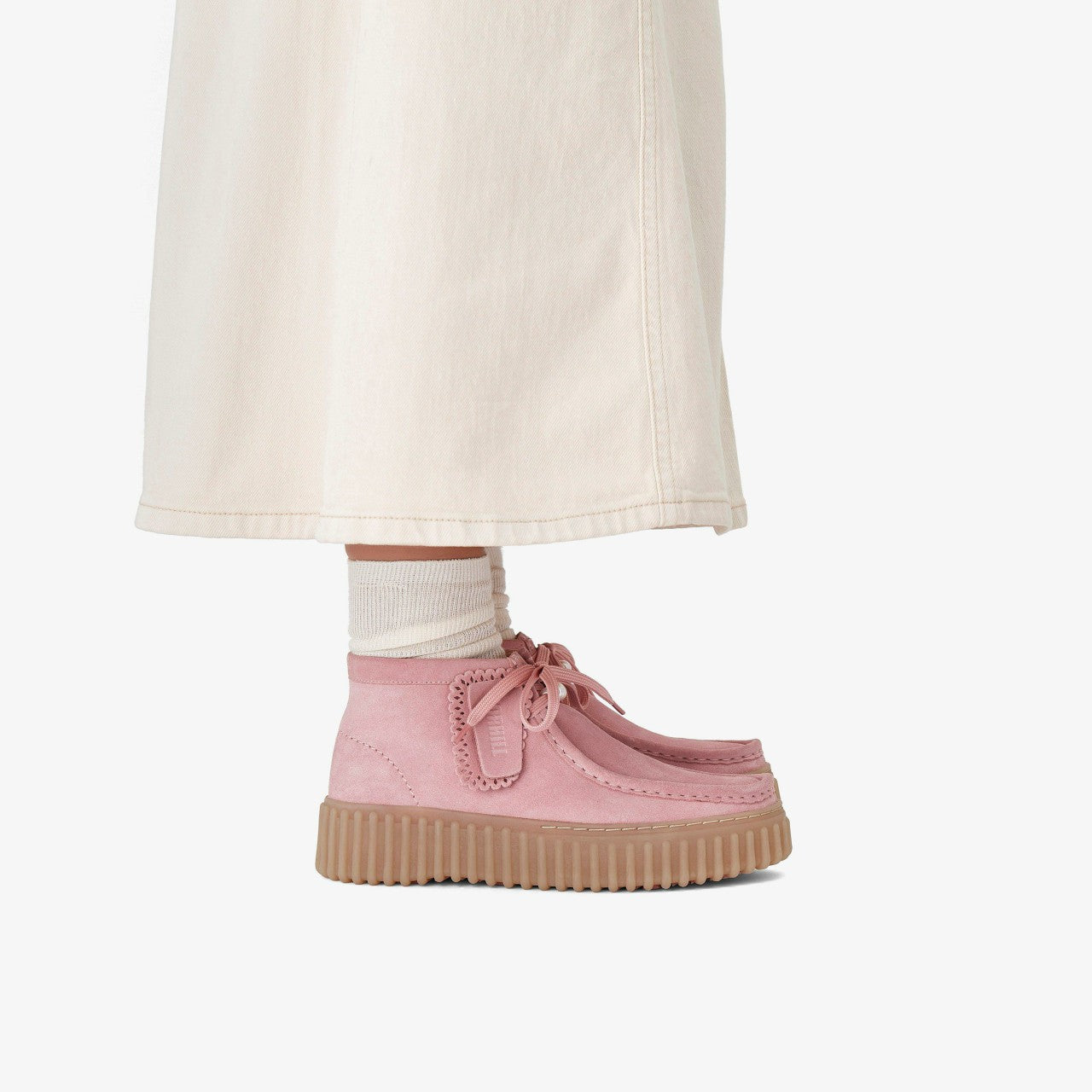 Torhill Moss Dusty Rose Suede | Clarks Onsale