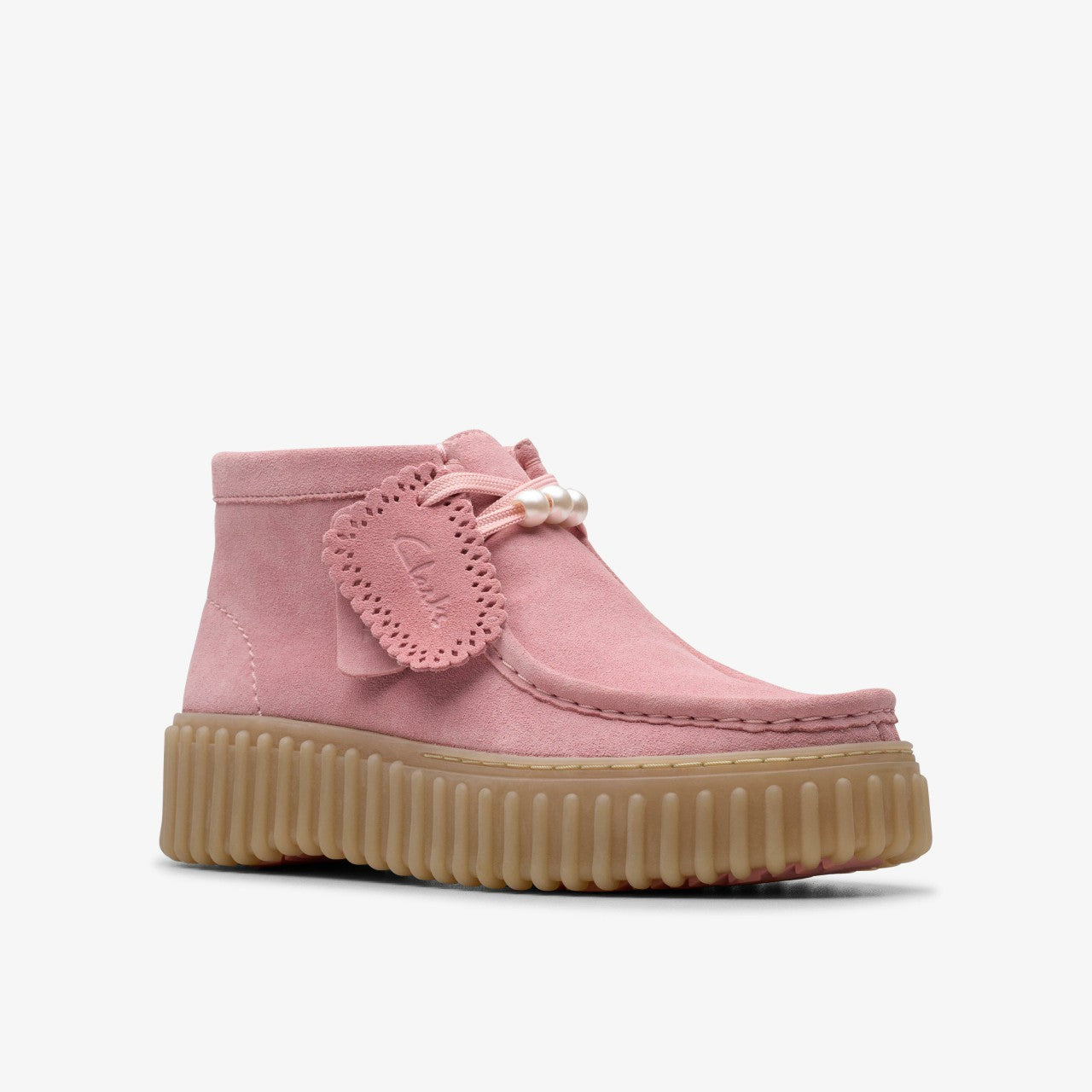 Torhill Moss Dusty Rose Suede | Clarks Onsale