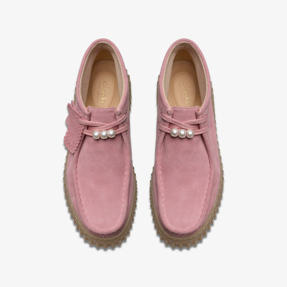 Torhill Moss Dusty Rose Suede | Clarks Onsale