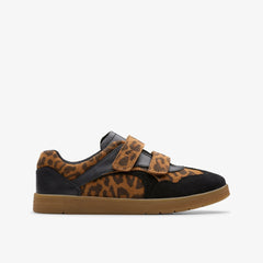 Disco Vibe Kid Leopard Print | Clarks