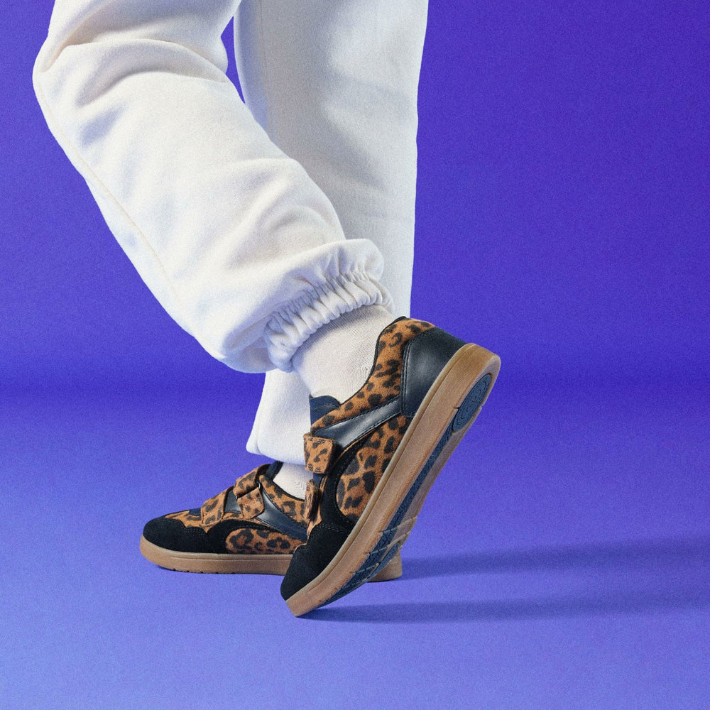 Disco Vibe Kid Leopard Print | Clarks