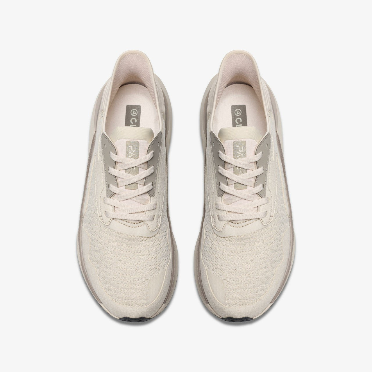 Clarks Pace Off White Combination | Clarks