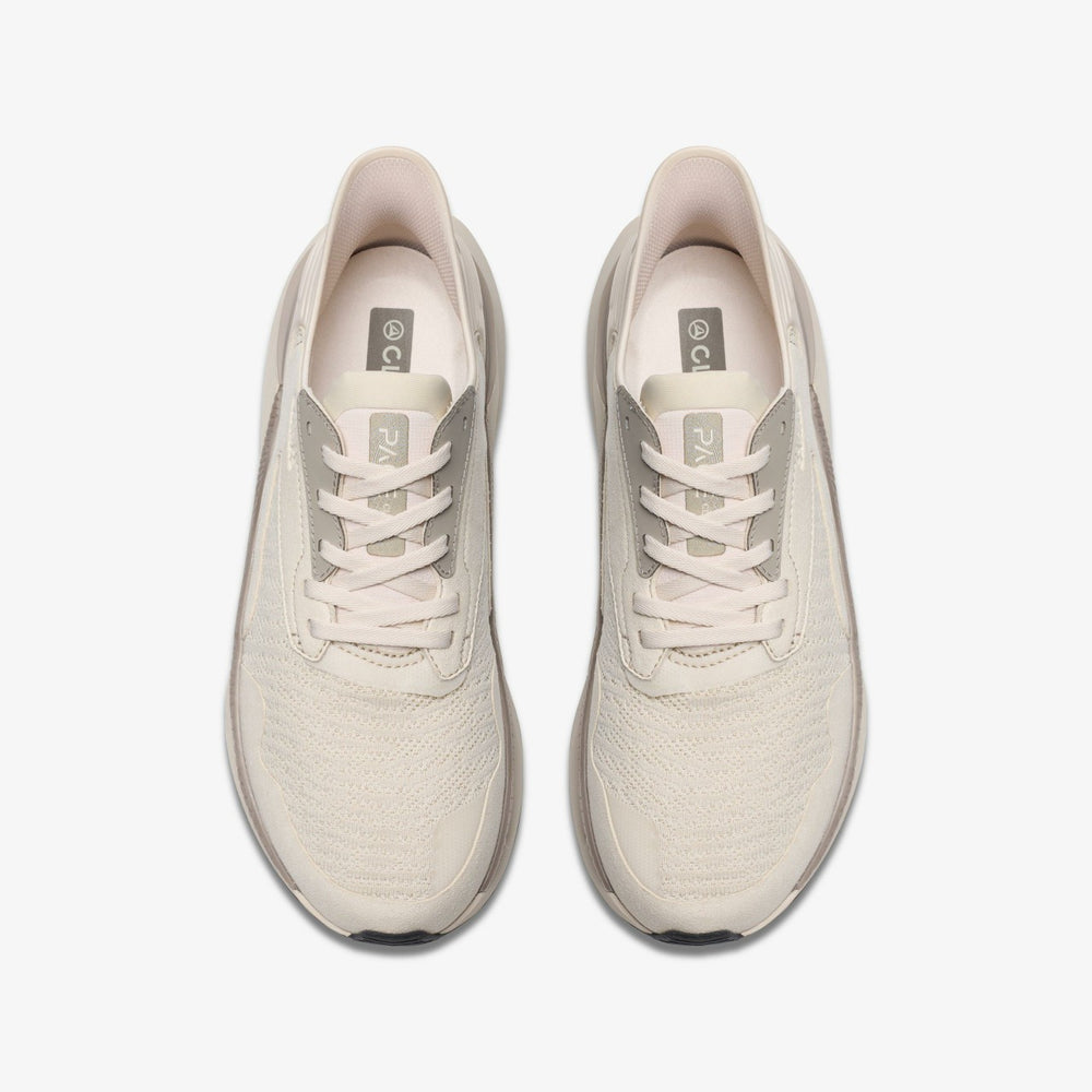 Clarks Pace Off White Combination | Clarks