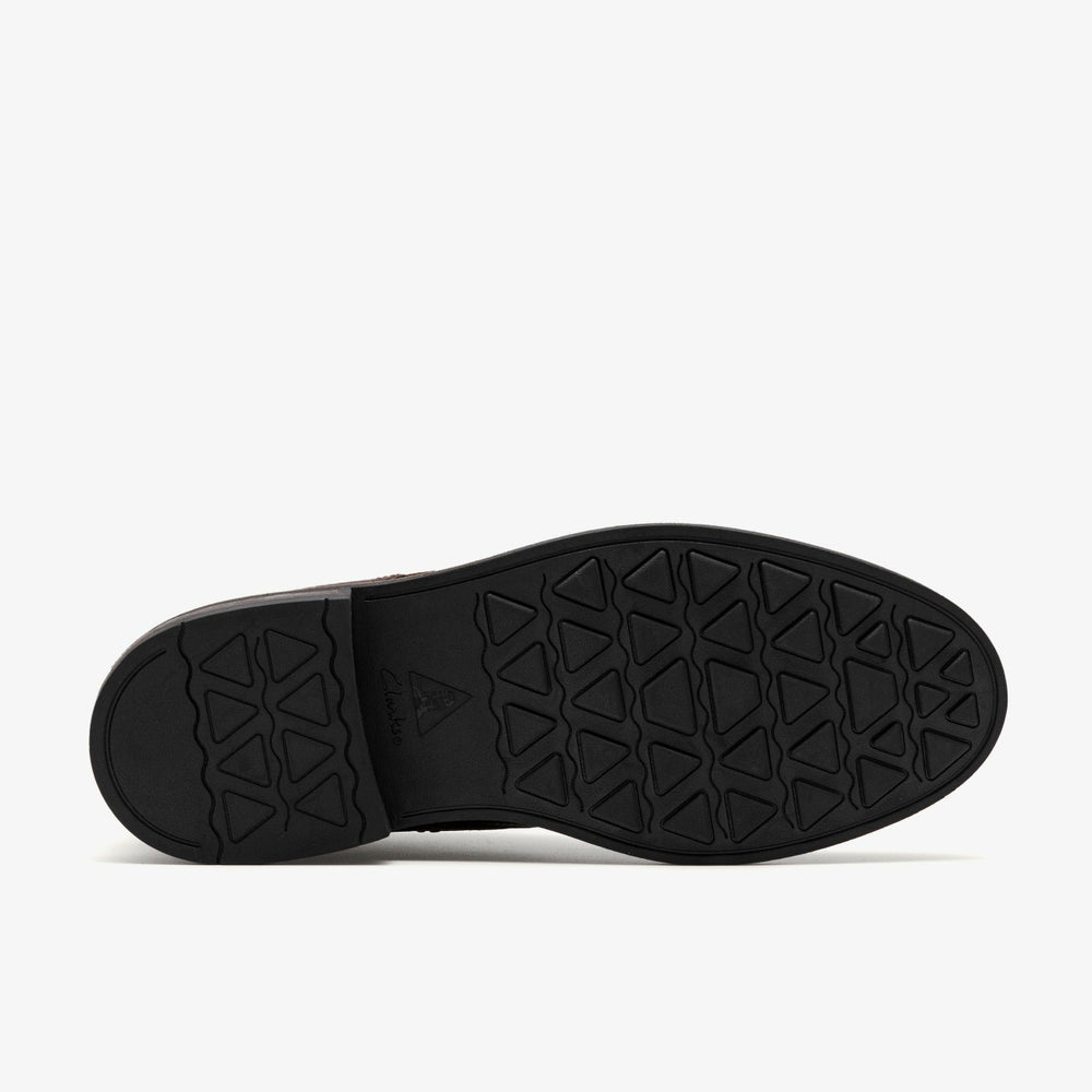 Newford Mid Waterproof Brown Warmlined Leather | Clarks Discount