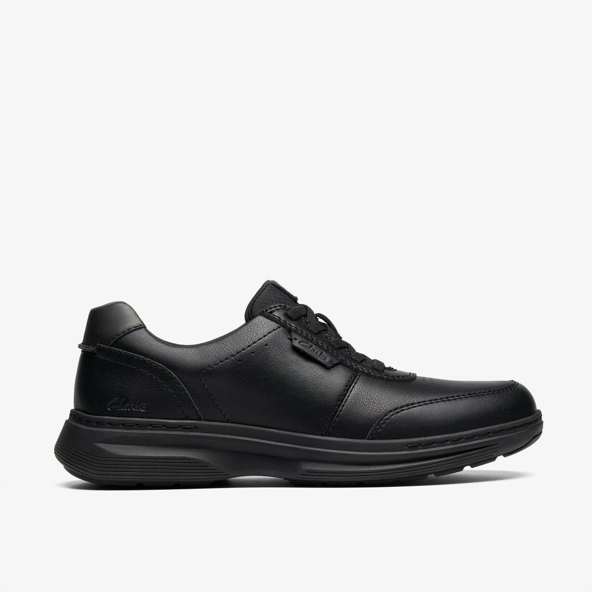 Craftwell Lace Black Leather | Clarks