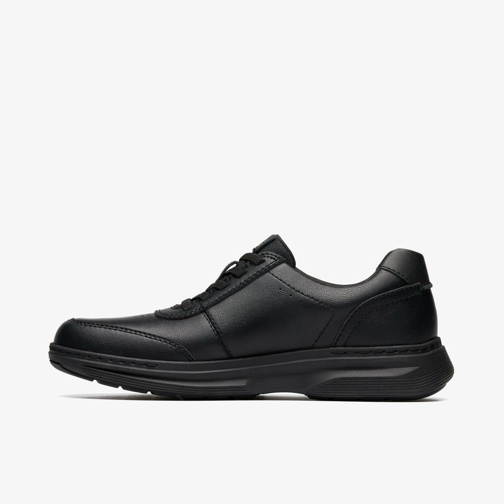 Craftwell Lace Black Leather | Clarks