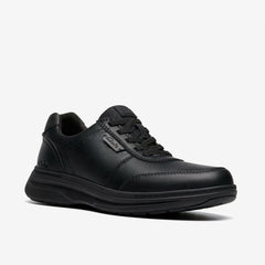 Craftwell Lace Black Leather | Clarks