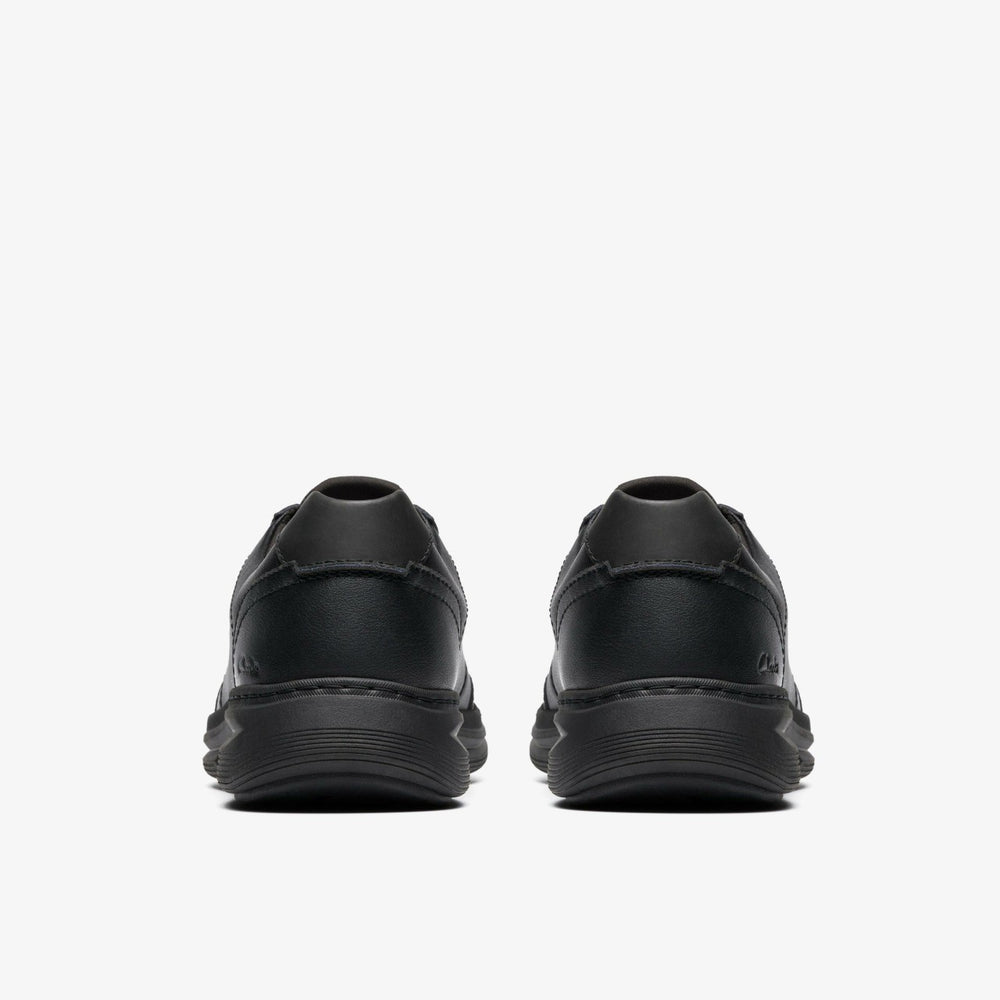 Craftwell Lace Black Leather | Clarks
