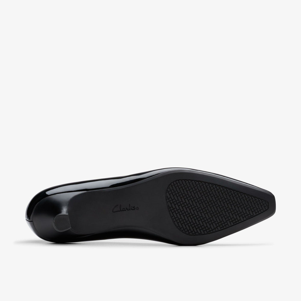 Scarlyt Piper Black Patent | Clarks