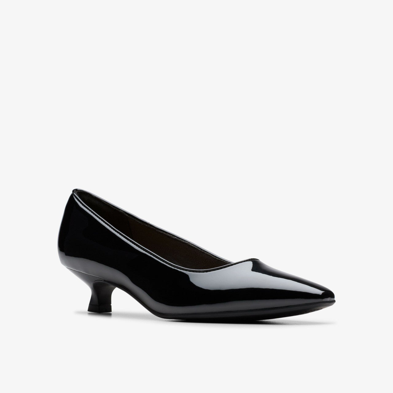 Scarlyt Piper Black Patent | Clarks