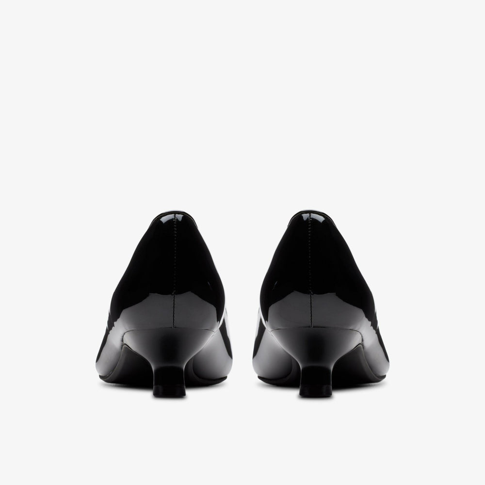 Scarlyt Piper Black Patent | Clarks