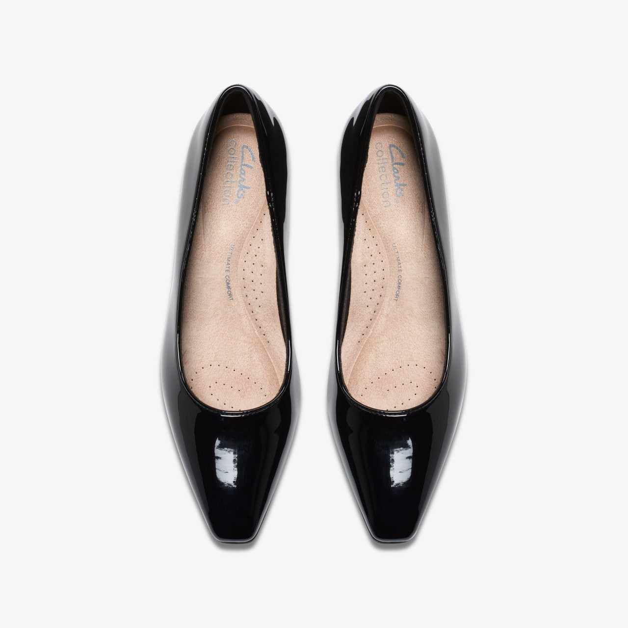 Scarlyt Piper Black Patent | Clarks