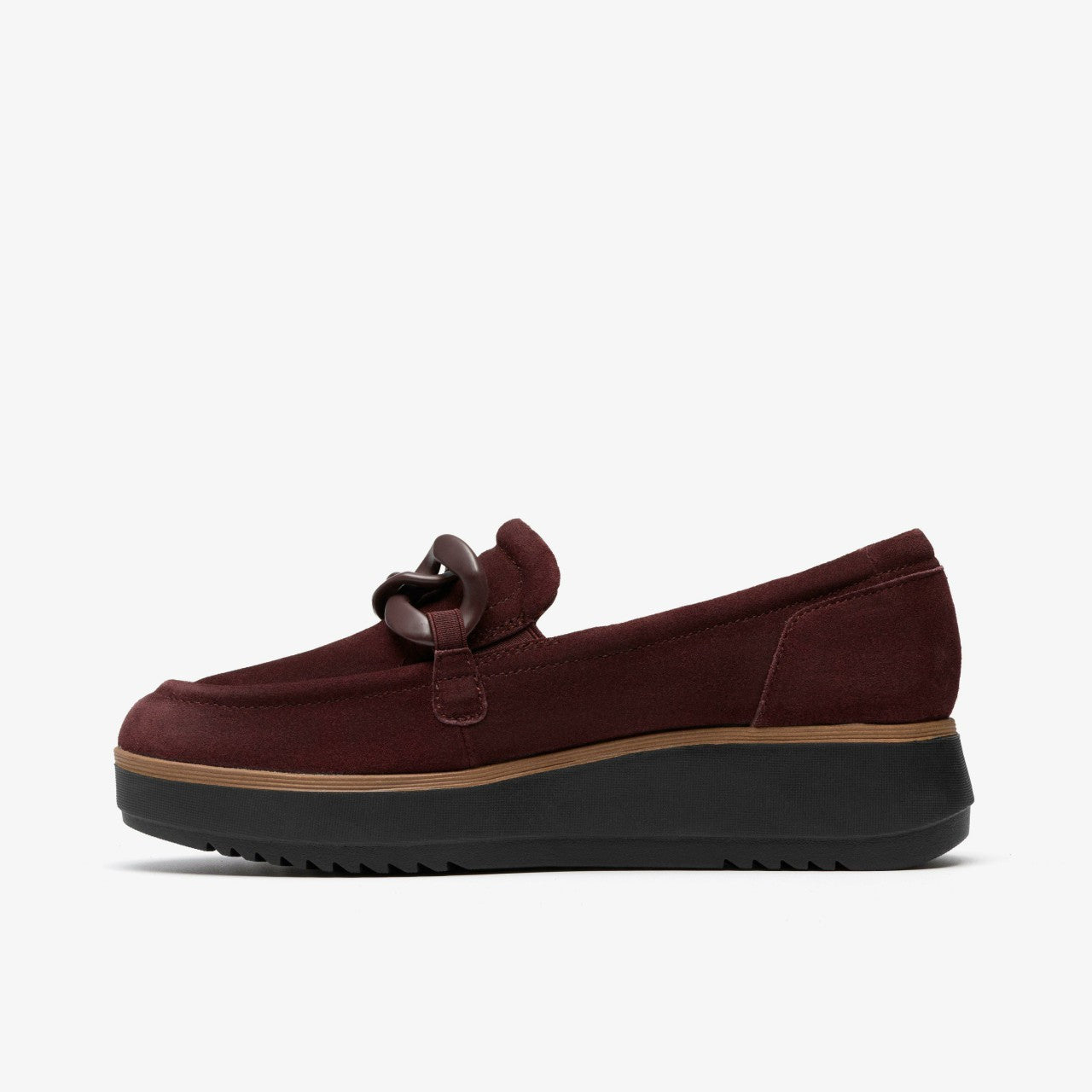 Zylah May Merlot Suede | Clarks US