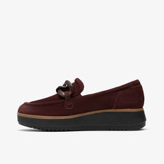 Zylah May Merlot Suede | Clarks US