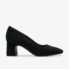 Fernie Court Black Suede | Clarks