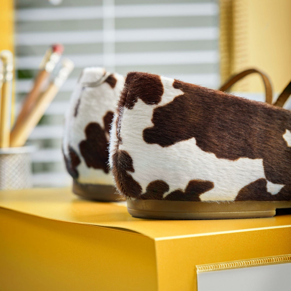 Livia Sky Cow Print | Clarks Onsale