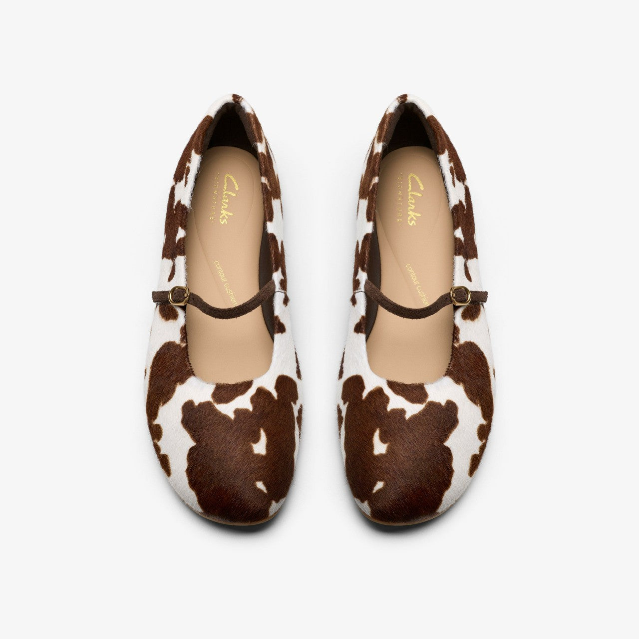Livia Sky Cow Print | Clarks Onsale