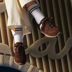 Meridor Lo Brown Suede | Clarks