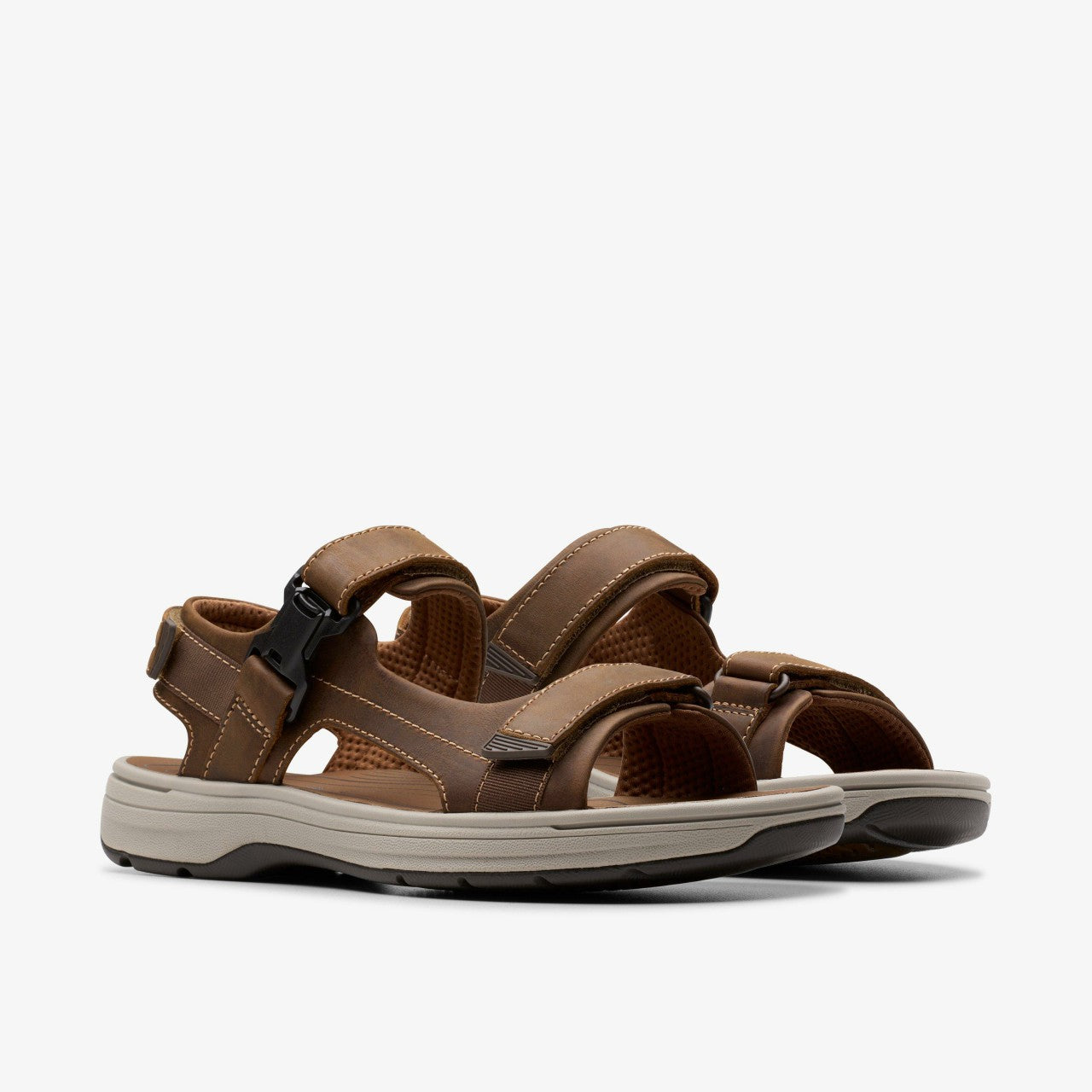 Saltway Edge Light Tan Leather | Clarks Discount