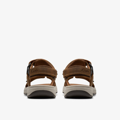 Saltway Edge Light Tan Leather | Clarks Discount