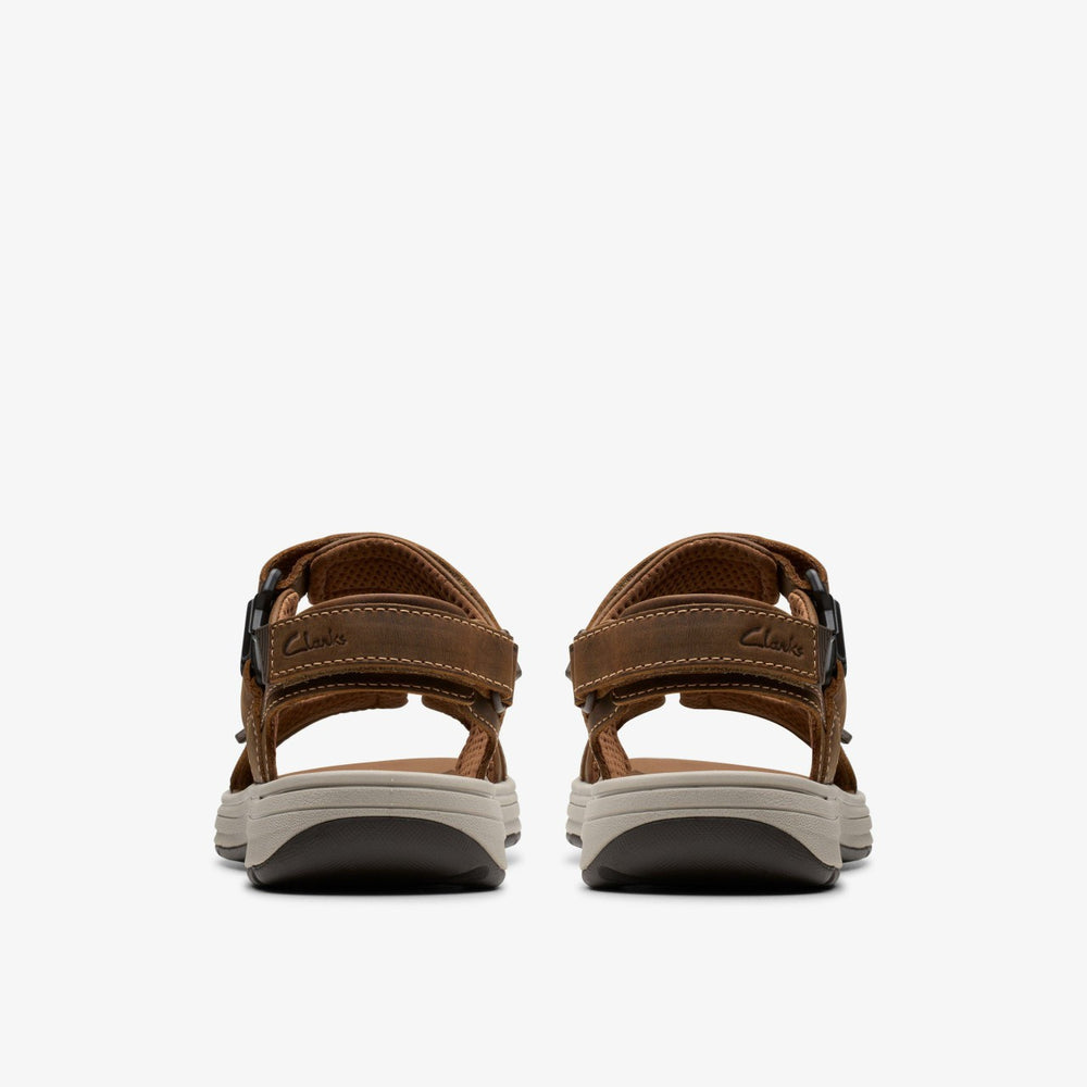 Saltway Edge Light Tan Leather | Clarks Discount