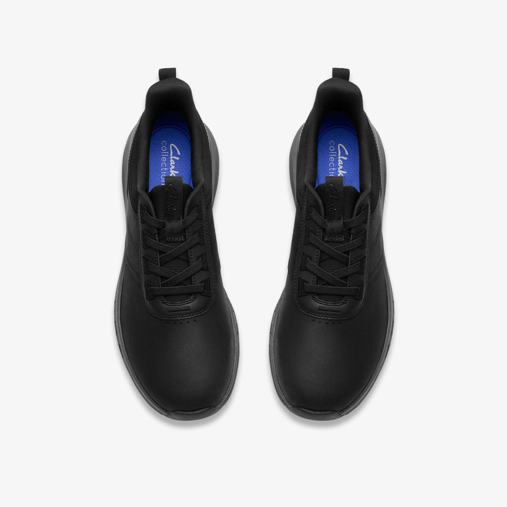 Motion Trek LX Black Leather | Clarks US