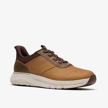 Motion Trek LX Dark Tan Leather | Clarks Onsale