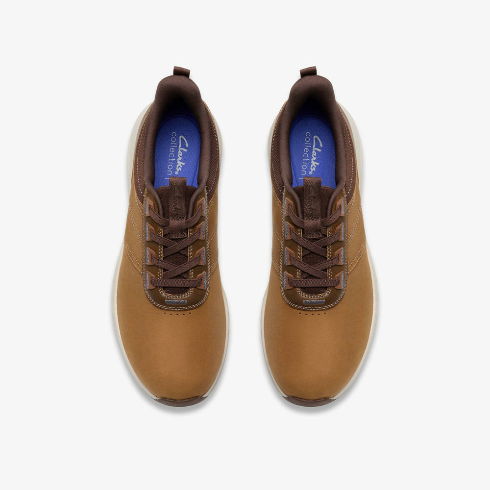Motion Trek LX Dark Tan Leather | Clarks Onsale