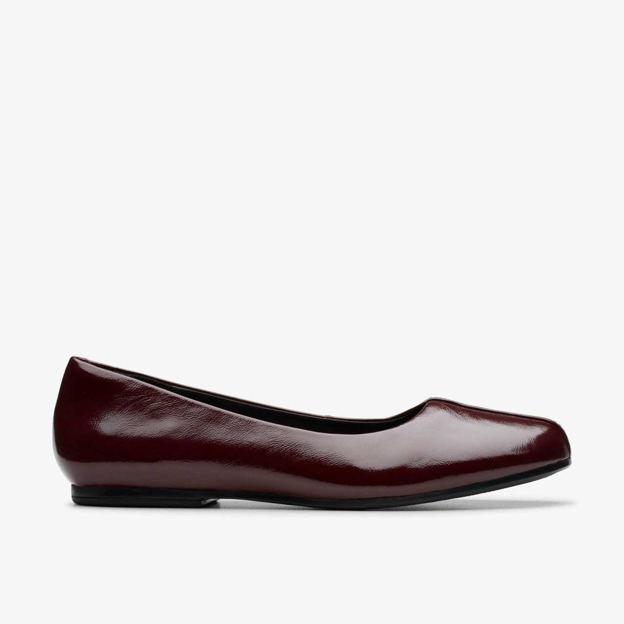 Livia Lily Burgundy Patent | Clarks Discount
