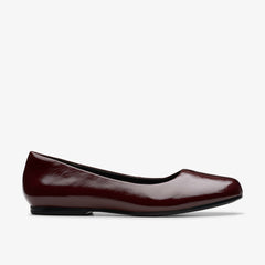 Livia Lily Burgundy Patent | Clarks Discount