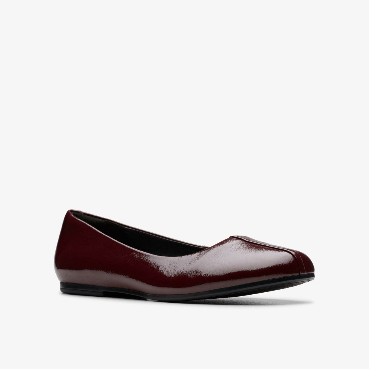 Livia Lily Burgundy Patent | Clarks Discount