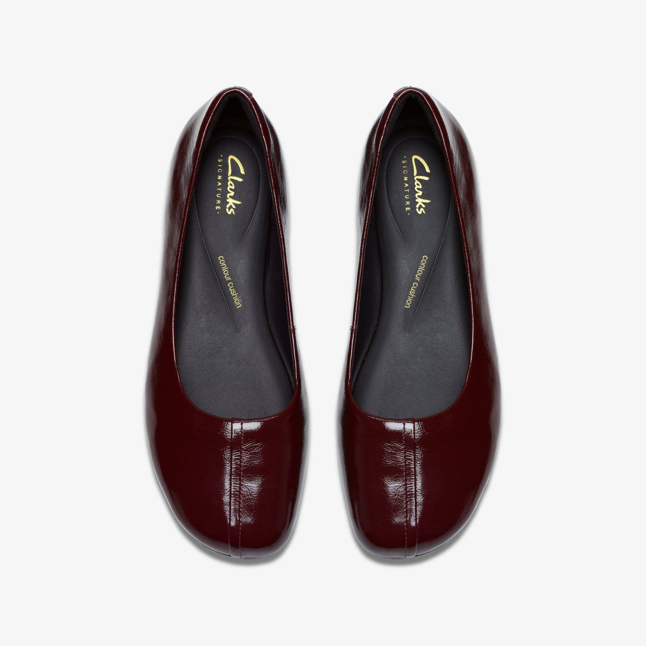 Livia Lily Burgundy Patent | Clarks Discount
