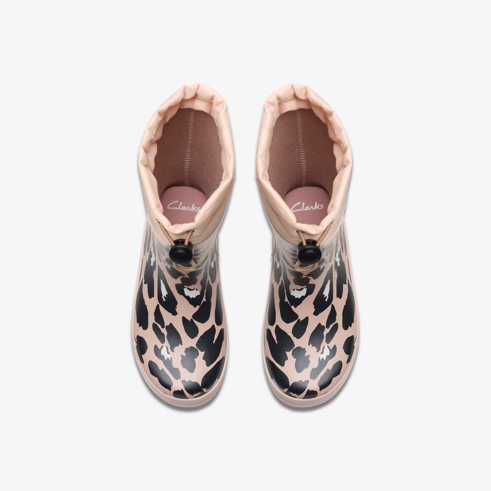 Tarri Race Kid Blush Pink Print | Clarks