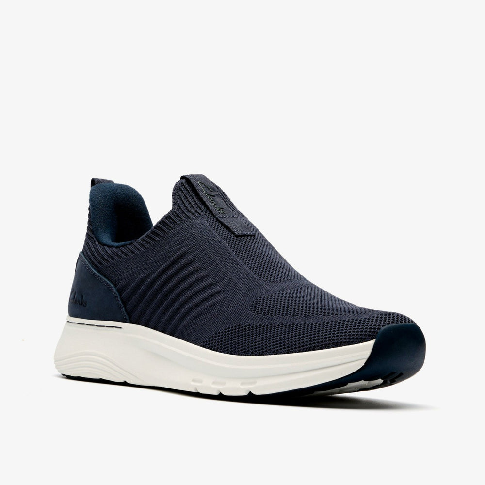 Motion Trek IN Navy Knit | Clarks Discount