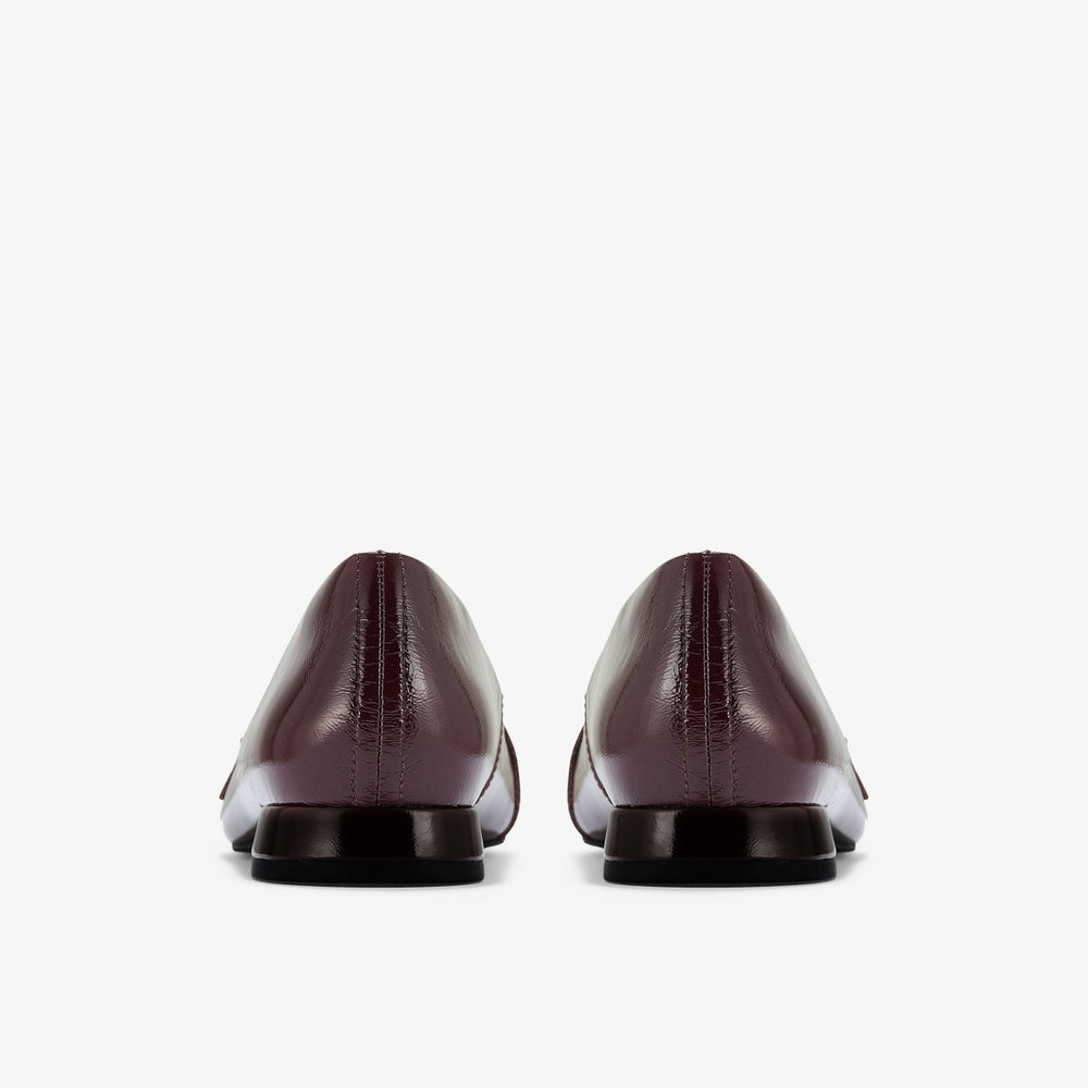 Sensa 15 Strap Burgundy Patent | Clarks Discount