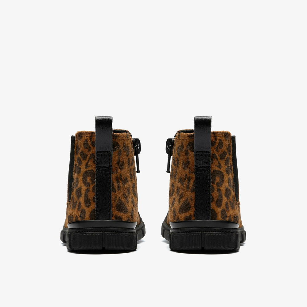 Evyn Chelsea Toddler Leopard Print | Clarks Discount