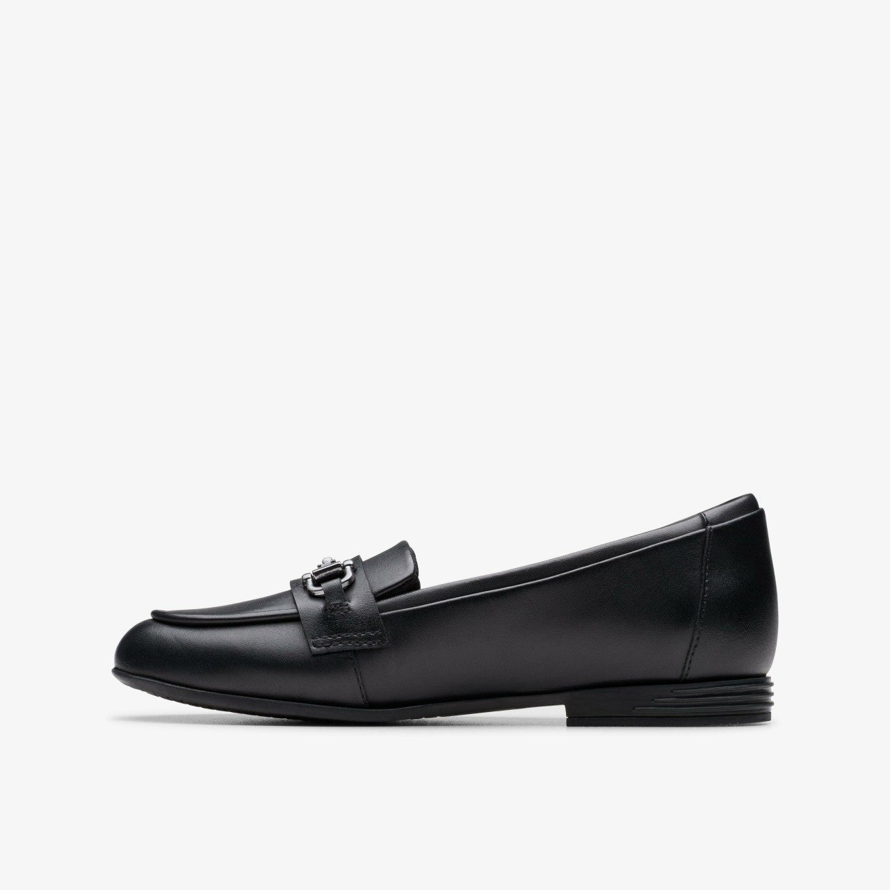 Finja Loafer Older Black Leather | Clarks