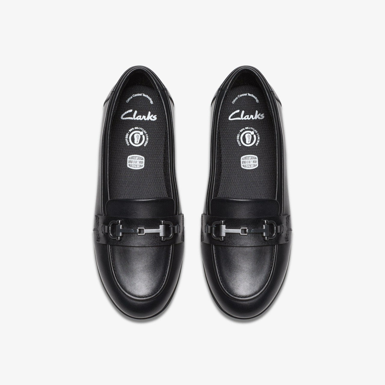 Finja Loafer Older Black Leather | Clarks