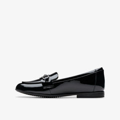 Finja Loafer Older Black Patent | Clarks US