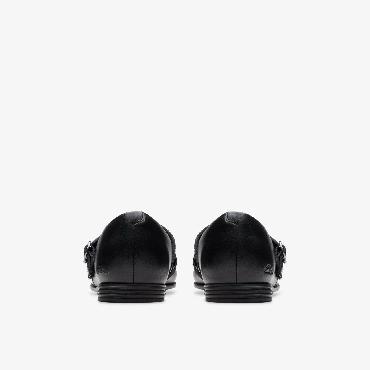 Finja Bar Older Black Leather | Clarks Onsale