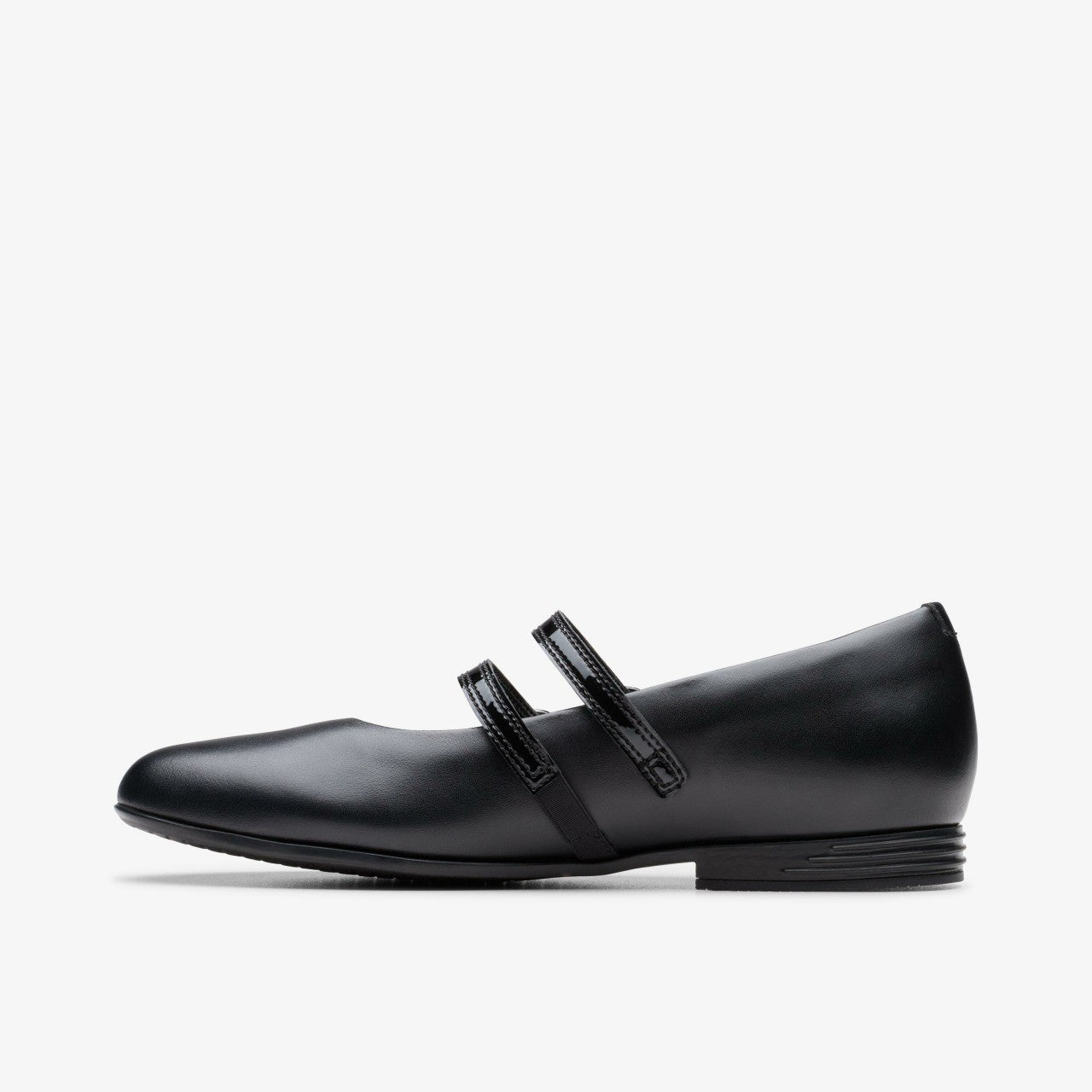 Finja Bar Youth Black Leather | Clarks Sale