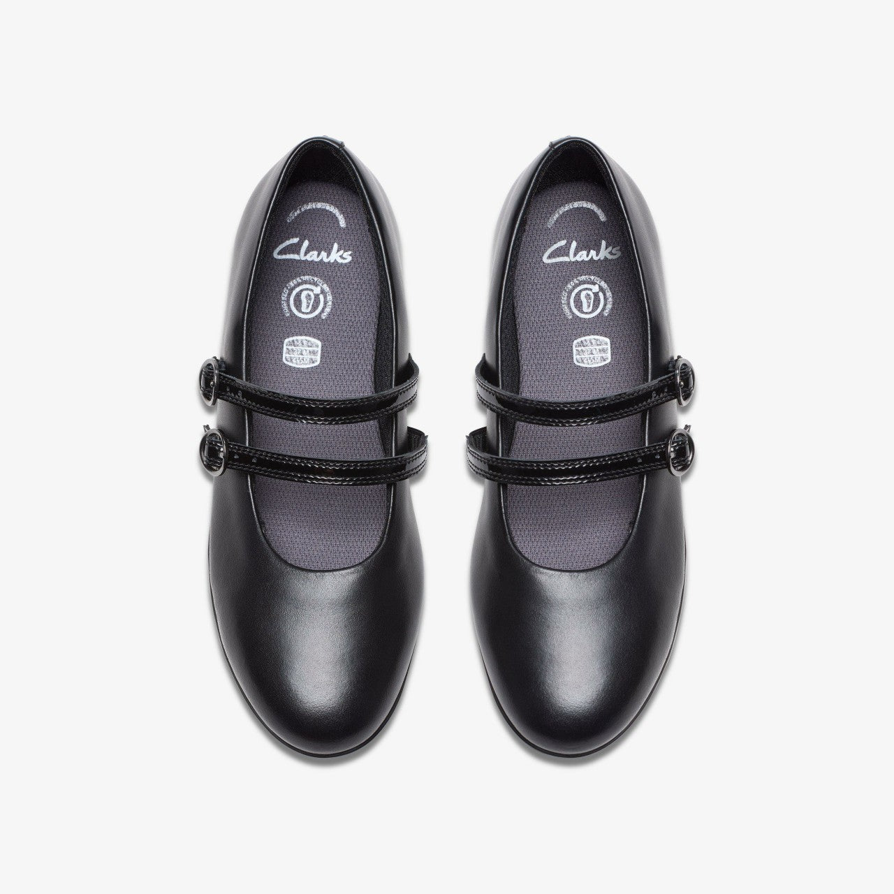 Finja Bar Youth Black Leather | Clarks Sale
