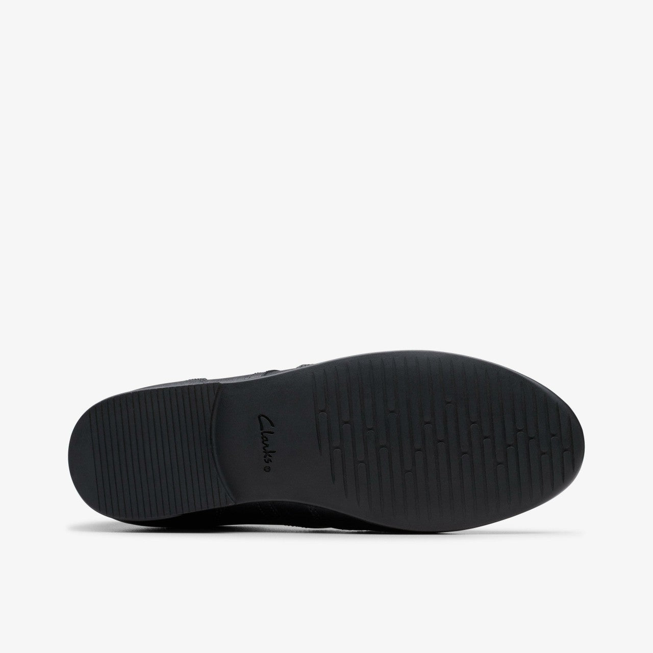 Finja Wing Youth Black Leather | Clarks For Sale