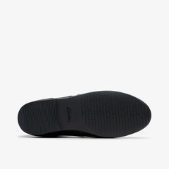 Finja Wing Youth Black Leather | Clarks For Sale