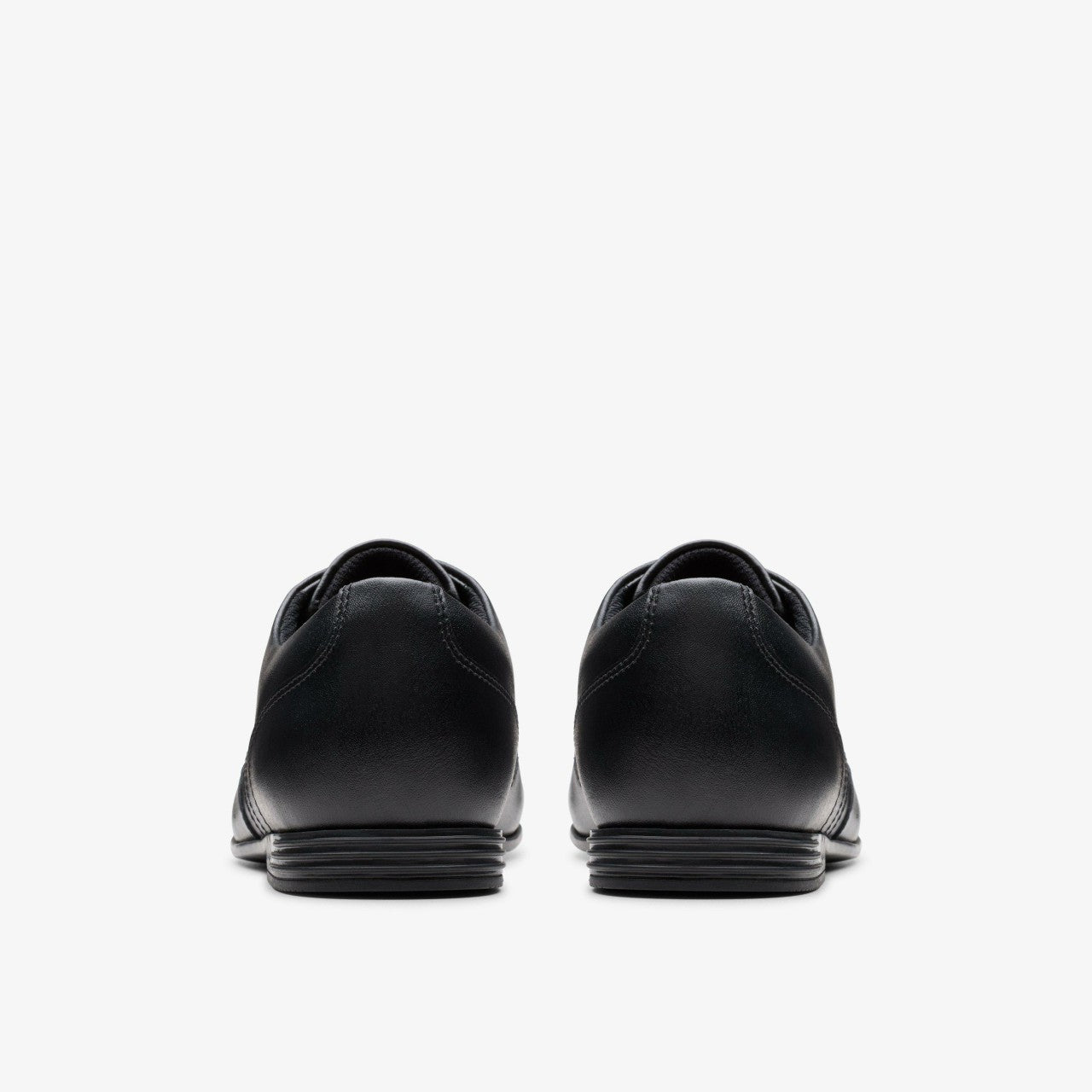 Finja Wing Youth Black Leather | Clarks For Sale