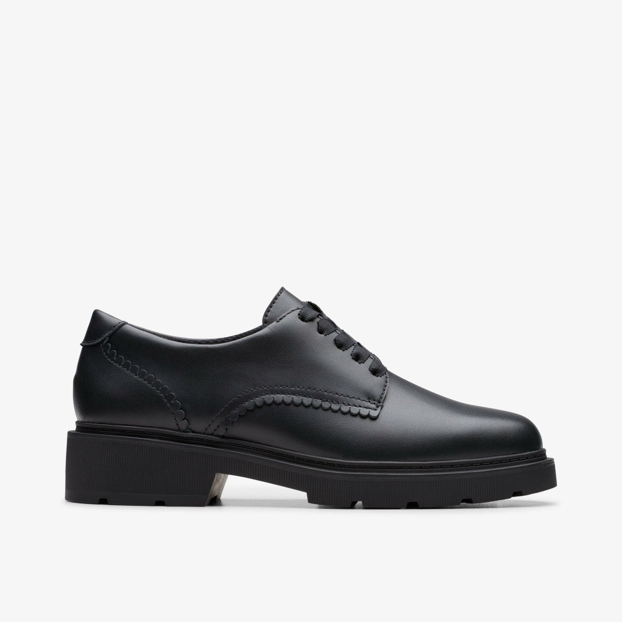 Eris Pure Youth Black Leather | Clarks