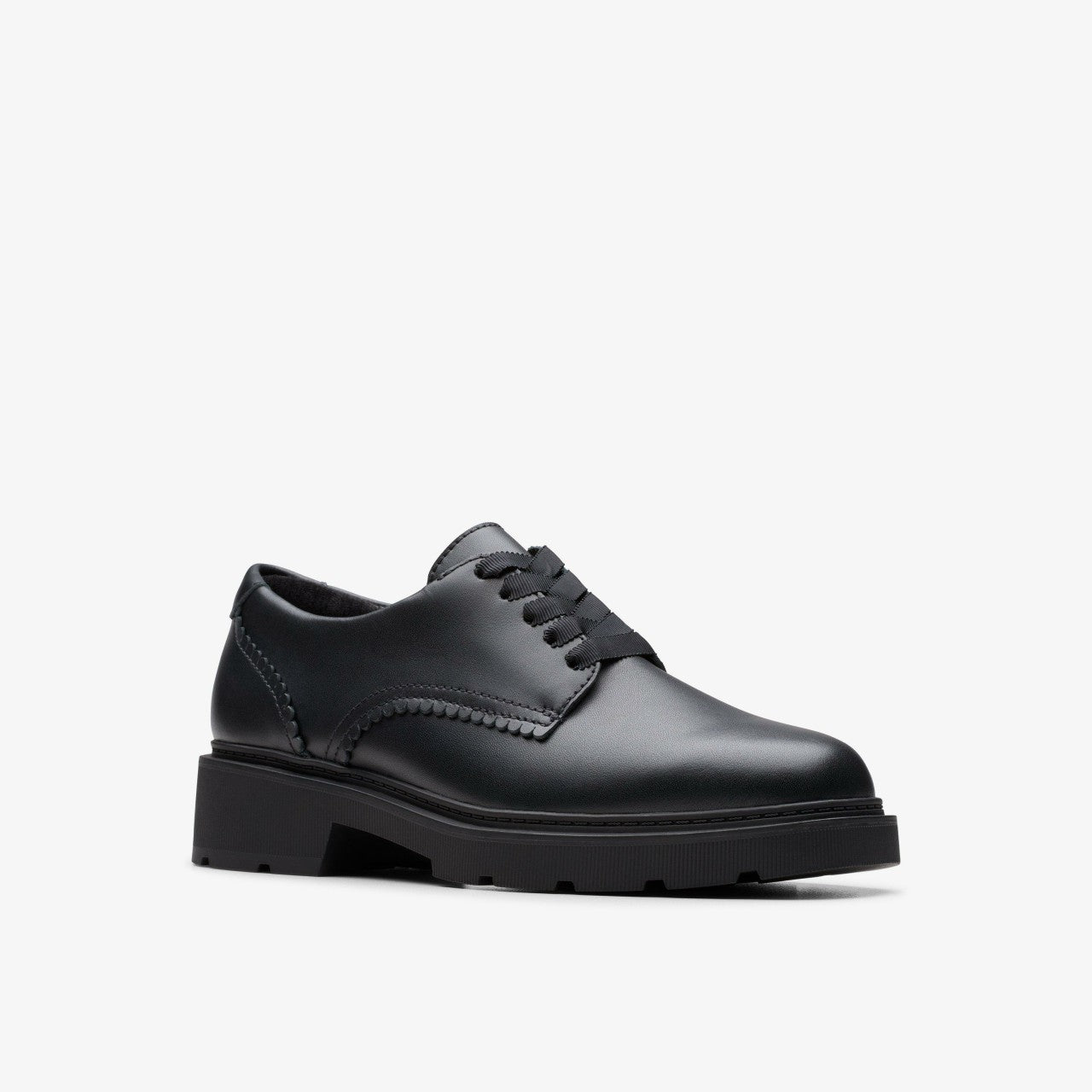 Eris Pure Youth Black Leather | Clarks