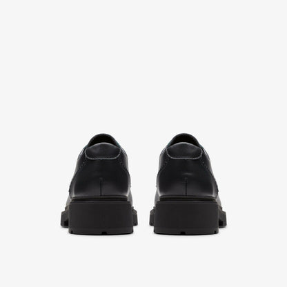 Eris Pure Youth Black Leather | Clarks