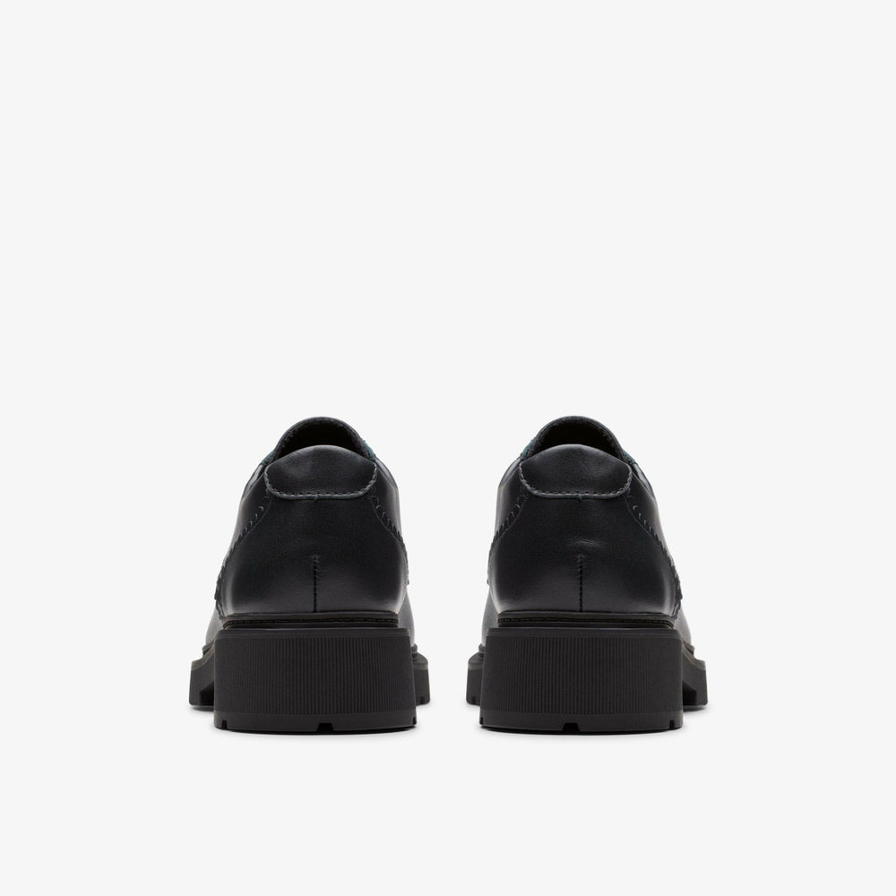 Eris Pure Youth Black Leather | Clarks