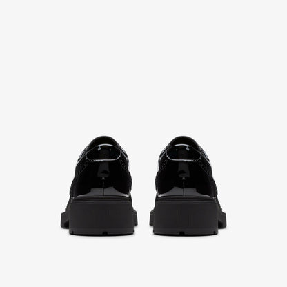 Eris Pure Youth Black Patent | Clarks Discount